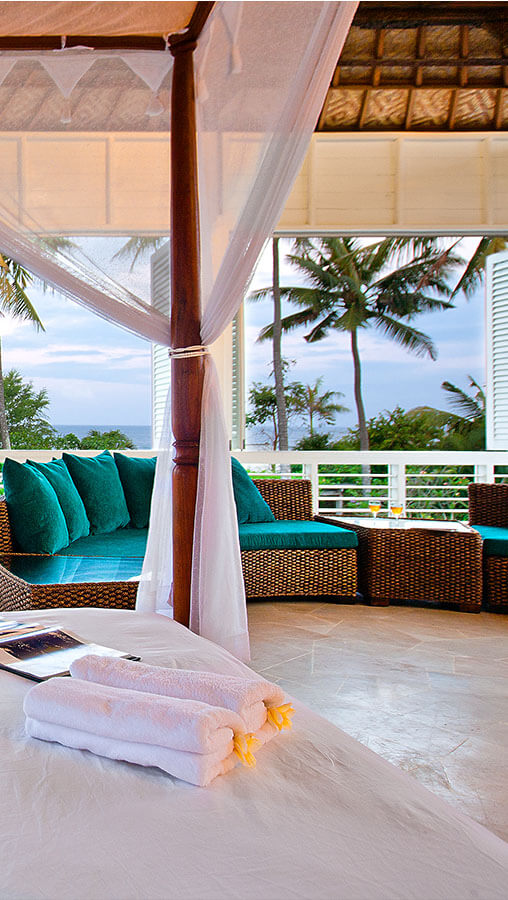 Villa Puri Nirwana - Sea view guest suite design